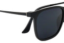 Óculos De Sol Quadrado Delluxe Vision Masculino Proteção Uv400 Original