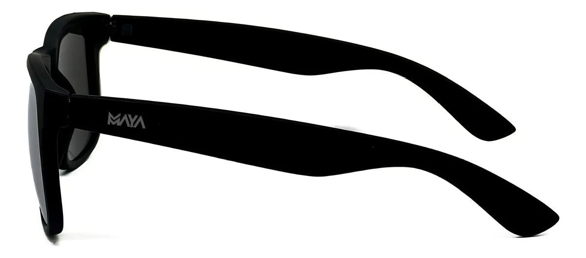 Óculos De Sol Masculino Quadrado com Proteção Uv400 Preto + Case