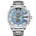 Relógio Casual Masculino Golden Steel Men