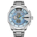 Relógio Casual Masculino Golden Steel Men