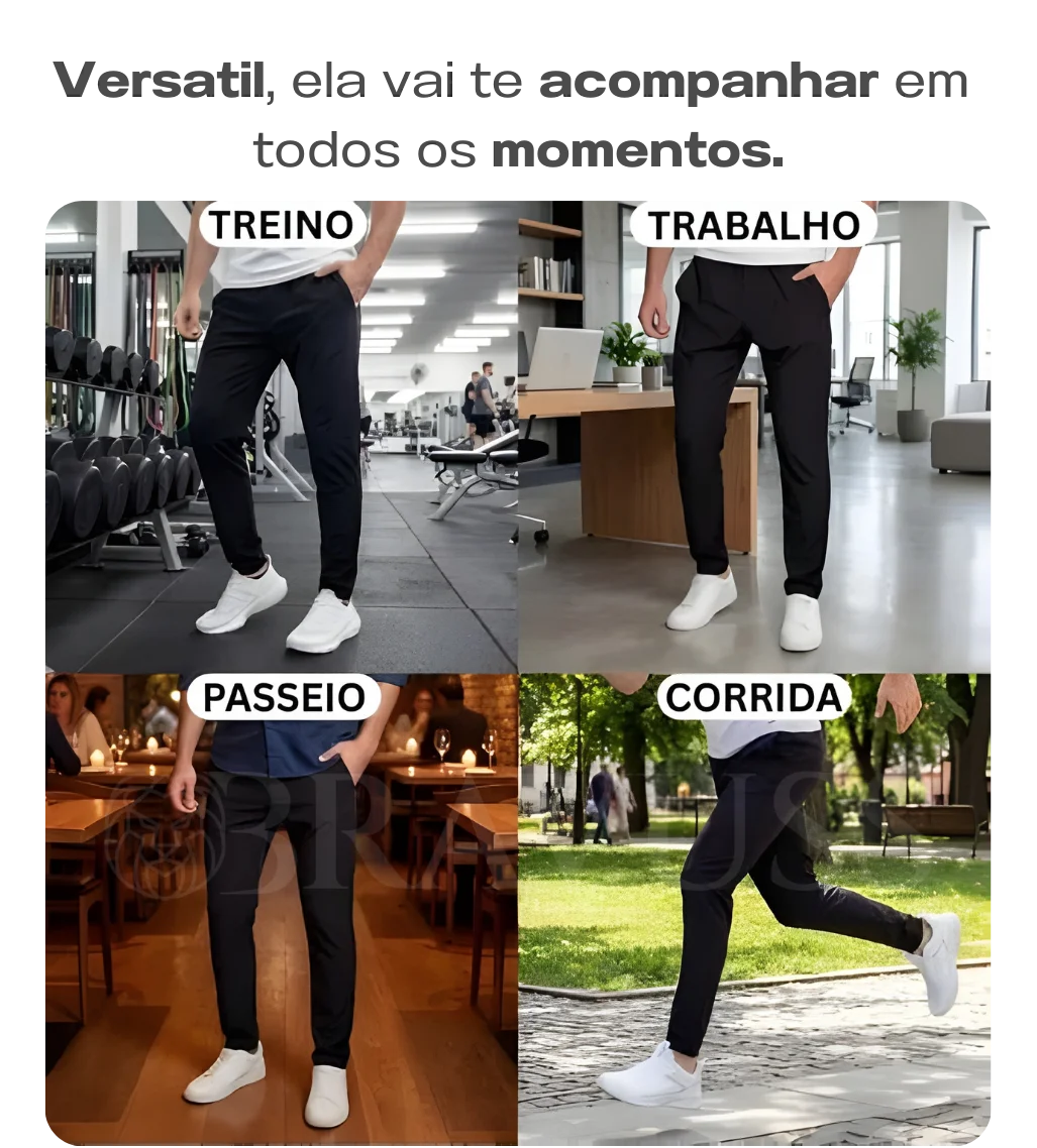 Calça Ultra Flex Premium - PAGUE 1 LEVE 2 + 4 CUECAS DE BRINDE! 🎁