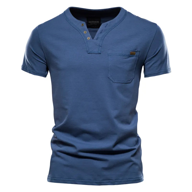 Camisa Masculina Gola V AioPeson