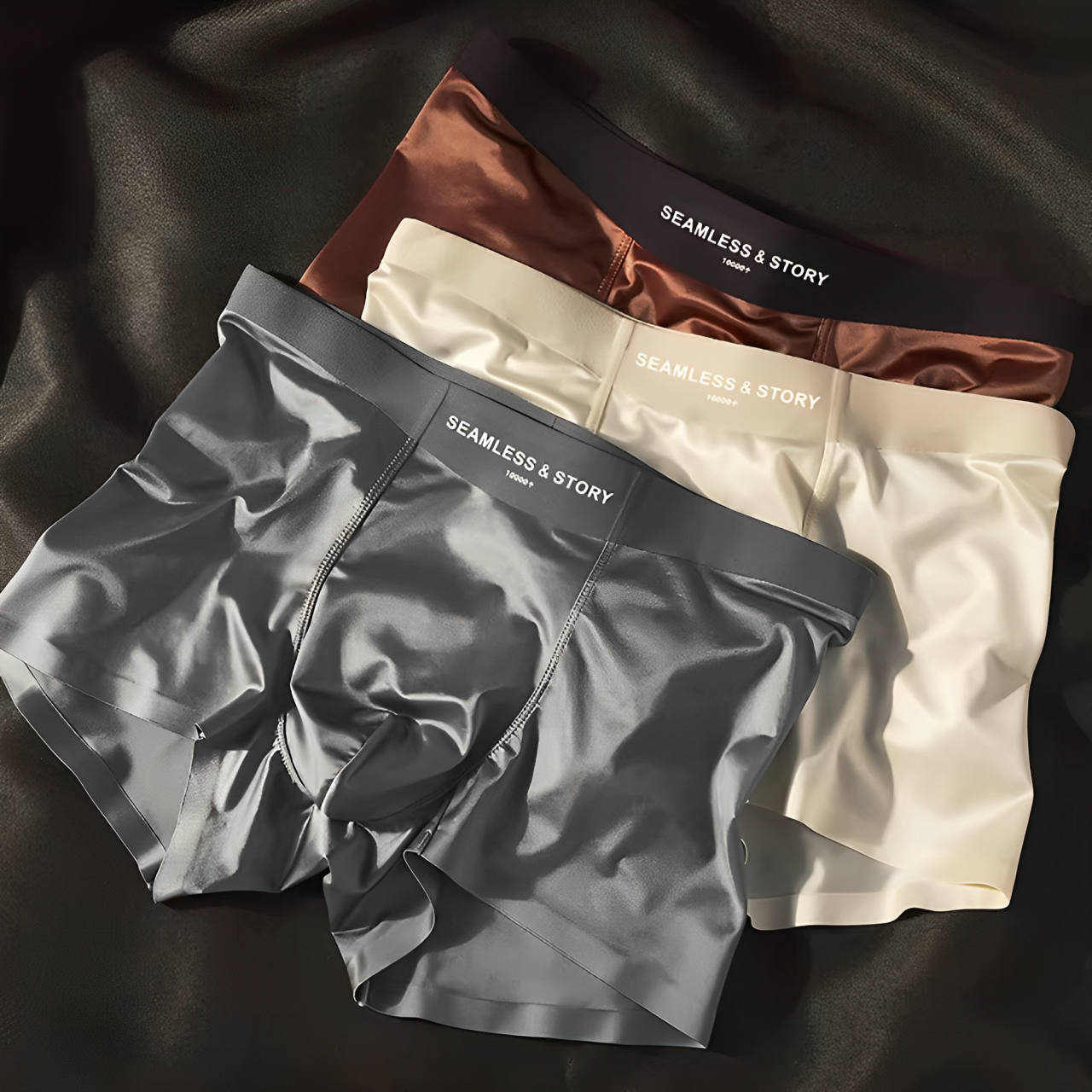 Luxe Boxer® - Cueca de Seda Premium - COMPRE 4, LEVE 8 + BRINDE