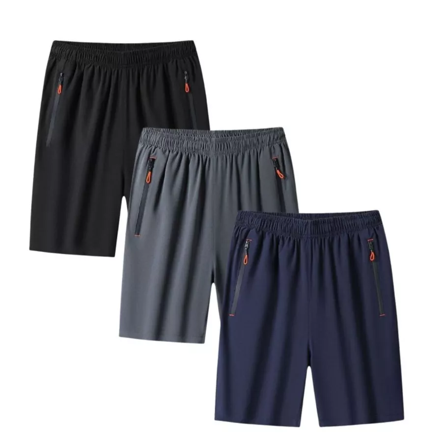 KIT 3 SHORTS Dry Fit de Alto Padrão Premium